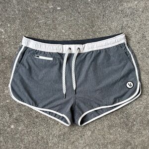 Vuori Gray Athletic Shorts